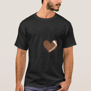 Football Mama Go Cheer Football Mum Game Day Mothe T-Shirt