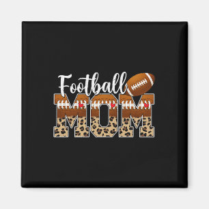 Football Mama Mum Mother Mother's Day Cheering Boy Magnet