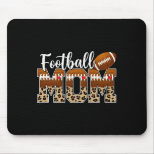 Football Mama Mum Mother Mother's Day Cheering Boy Mouse Pad