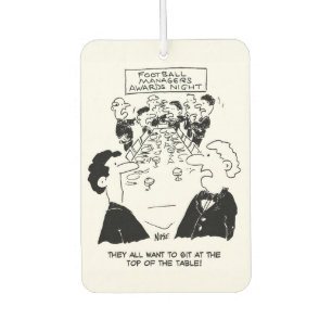 Football Managers Awards Night Car Air Freshener