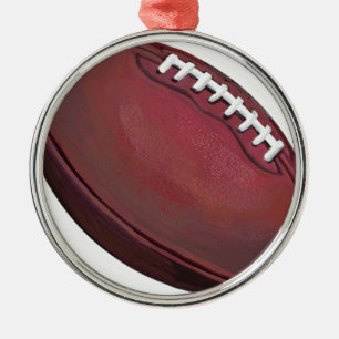 Football Metal Tree Decoration