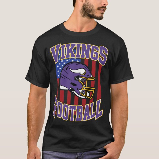 Football minnesota vikings T-Shirt (Front)