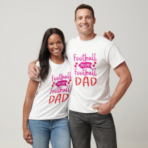 Football Mom and Dad  T-Shirt