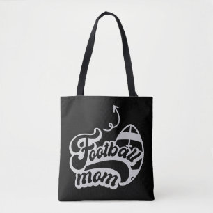 Football Mom Design Tote Bag