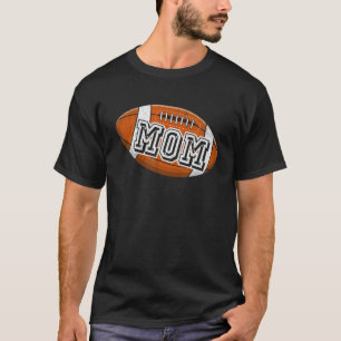 Football Mom Vintage Mother's Day Football Lover J T-Shirt