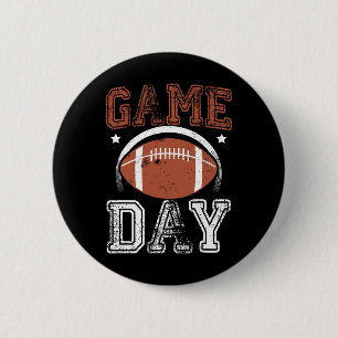 Football Motivational Style Season Gifts Boys Men 6 Cm Round Badge