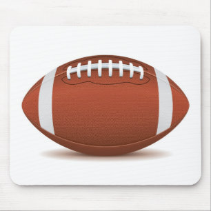 football mouse pad