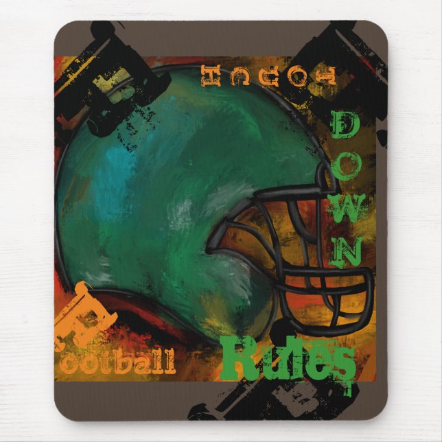 FOOTBALL MOUSE PAD (Front)