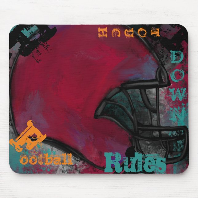 FOOTBALL MOUSE PAD (Front)