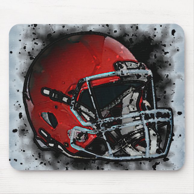 Football Mouse Pad (Front)