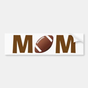 Football Mum Bumper Sticker