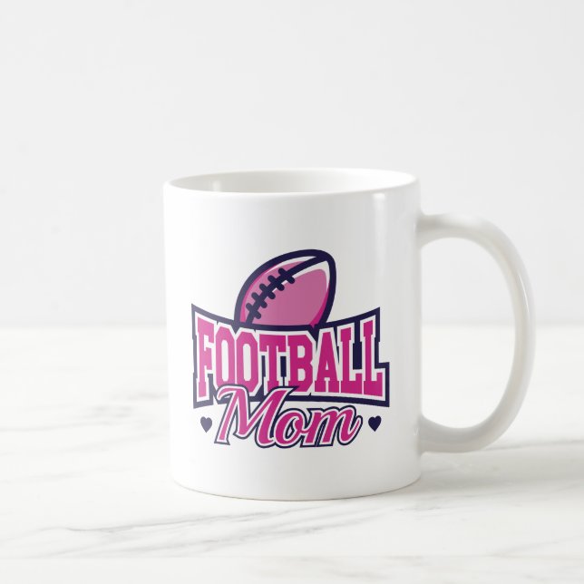 Football Mum Coffee Mug (Right)