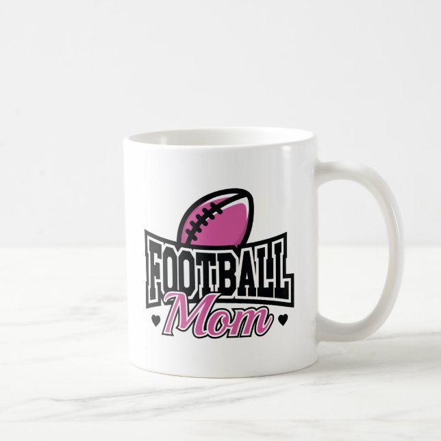Football Mum Coffee Mug (Right)
