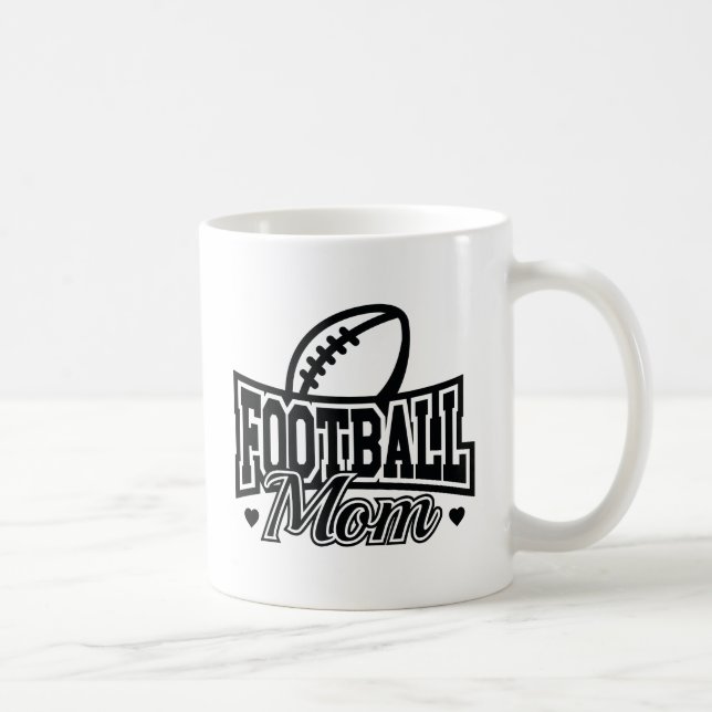 Football Mum Coffee Mug (Right)