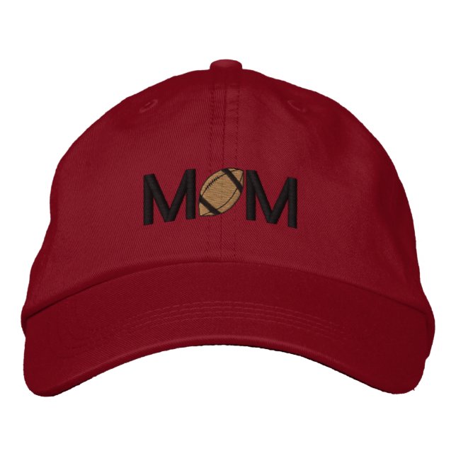 Football Mum Embroidered Hat (Front)