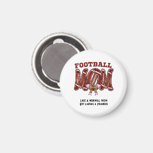  football mum funny games day mother's day magnet