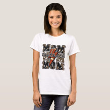 Football Mum Lightning Bolt Leopard | Retro Sports