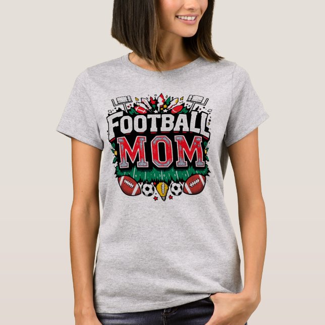 Football Mum Power Tee (Front)