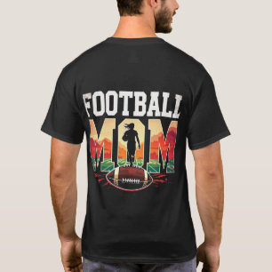 Football Mum Shirt – Proud Football Mum Tee – Perf