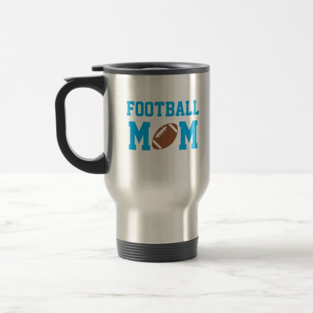 Football Mum Travel Mug (Left)