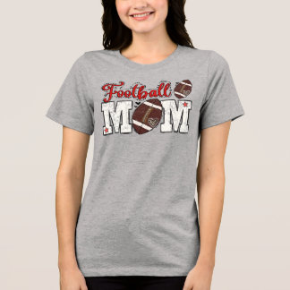 Football Mum Tri-Blend Shirt