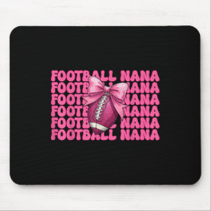 Football Nana American Football Grandma Coquette B Mouse Pad