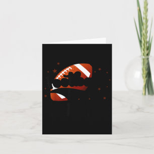 Football Nana Family Matching Card