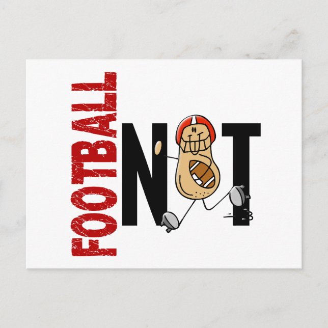 Football Nut 1 Postcard (Front)
