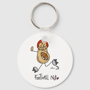 Football Nut T-shirts and Gifts Key Ring