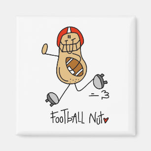 Football Nut T-shirts and Gifts Magnet