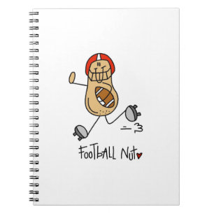 Football Nut T-shirts and Gifts Notebook