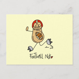 Football Nut T-shirts and Gifts Postcard