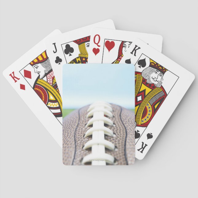 Football on Grass 2 Playing Cards (Back)