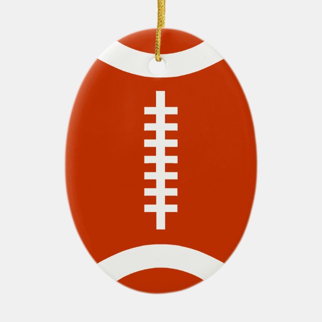 Football Ornament (Front)