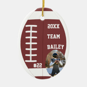 Football Ornament Sports Team Boys Athletics Rugby