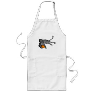 Football Panther Long Apron