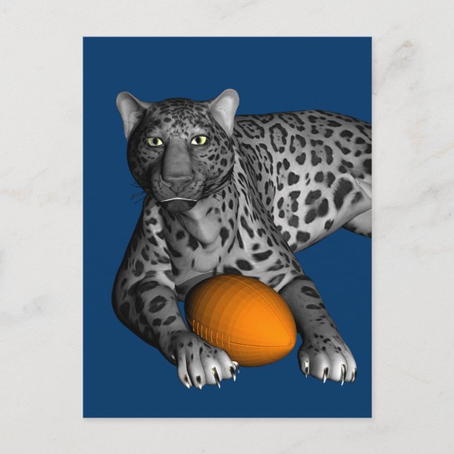 Football Panther Postcard (Front)