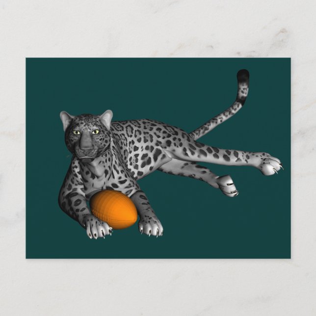 Football Panther Postcard (Front)