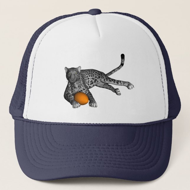 Football Panther Trucker Hat (Front)