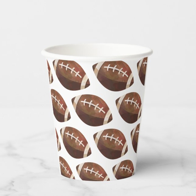 Football Paper Cups (Front)