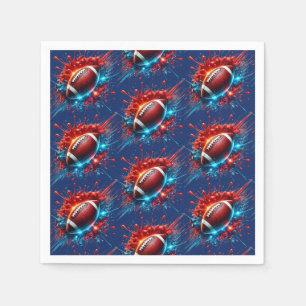 Football Paper Napkin