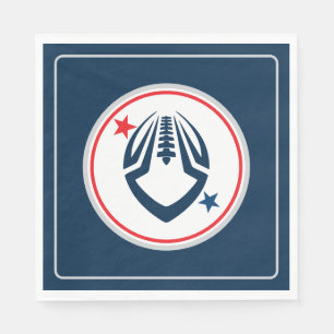 Football Paper Plates Napkin