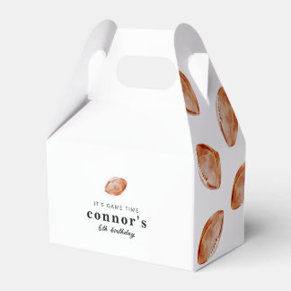 Football Party Favor Boxes