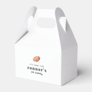 Football Party Favour Boxes