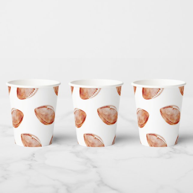 Football Party Paper Cups (Multi)