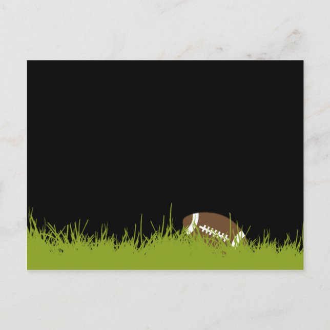Football party time postcard (Front)