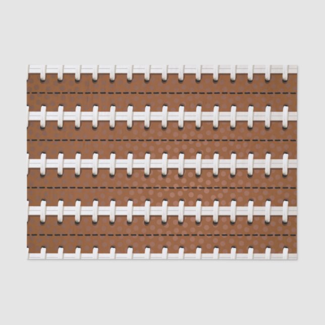 Football Pattern Tissue Paper (Front)