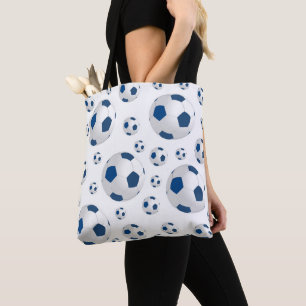 Football Pattern Tote Bag