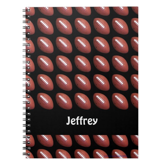 Football Personalised Notebook (Front)