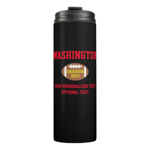 Football Personalised Thermal Tumbler